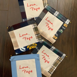 Note personnelle manuscrite/Signature imprimée sur du tissu pour les artisans et artisans