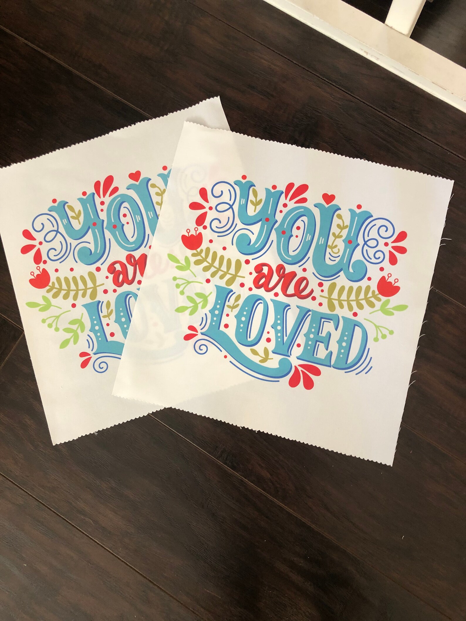 You Are Loved Print on Fabric for Quilters and Crafters Etsy