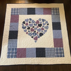 Digital Quilt Pattern Memorial Hearts Full of Love 60x60 image 9