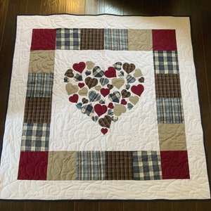Digital Quilt Pattern Memorial Hearts Full of Love 60x60 image 7