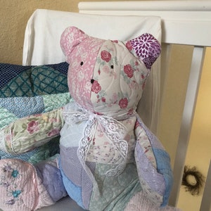 Quilted Teddy bear image 3