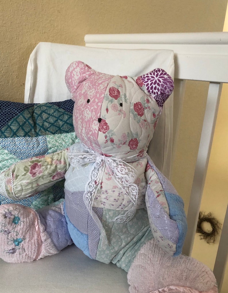 Quilted Teddy bear image 3