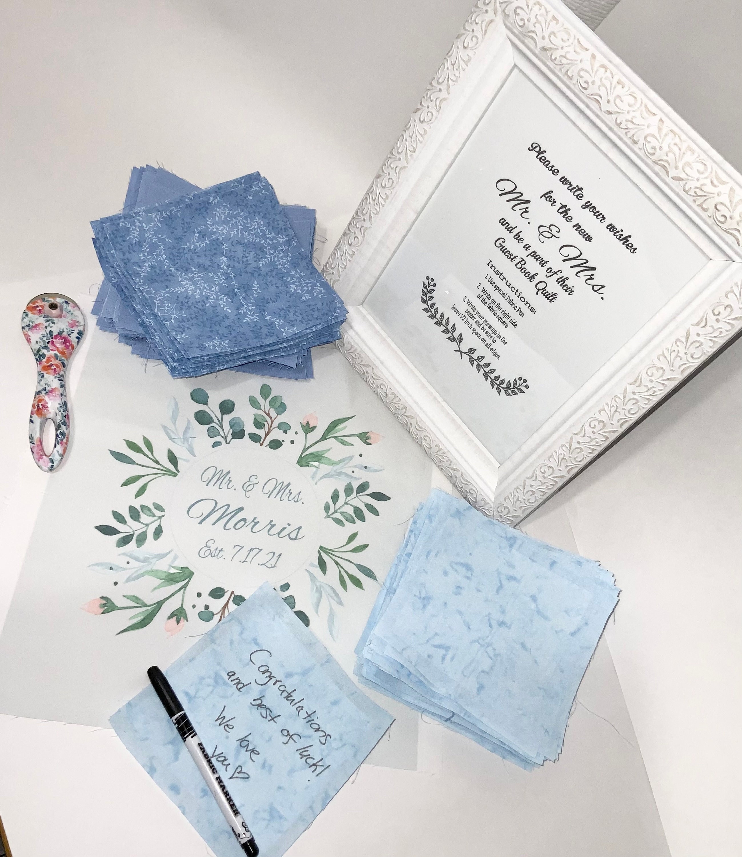 Signature Squares Quilt Kit