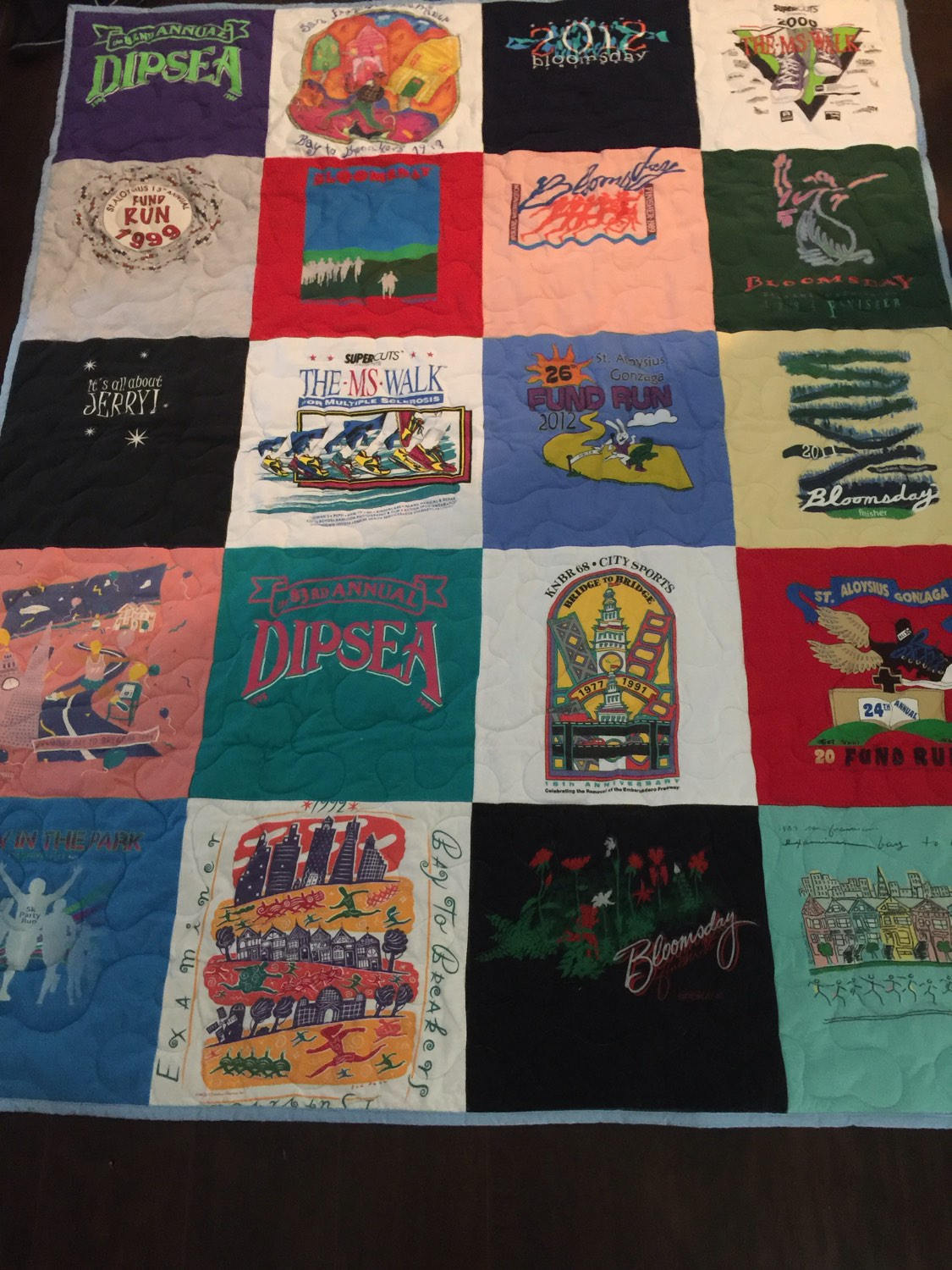 Tshirt quilt Custom quilt | Etsy