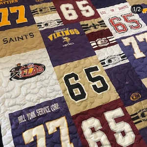 Mosaic Style Memory T-Shirt Quilt