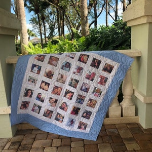 Special Event Photo Memory Quilt