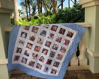 Special Event Photo Memory Quilt