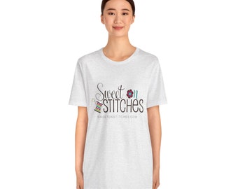 Sweet on Stitches Jersey T-shirt with Short Sleeves