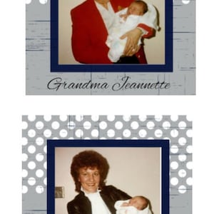 Personalized Photos On fabric w/ wording up to 10 words image 10