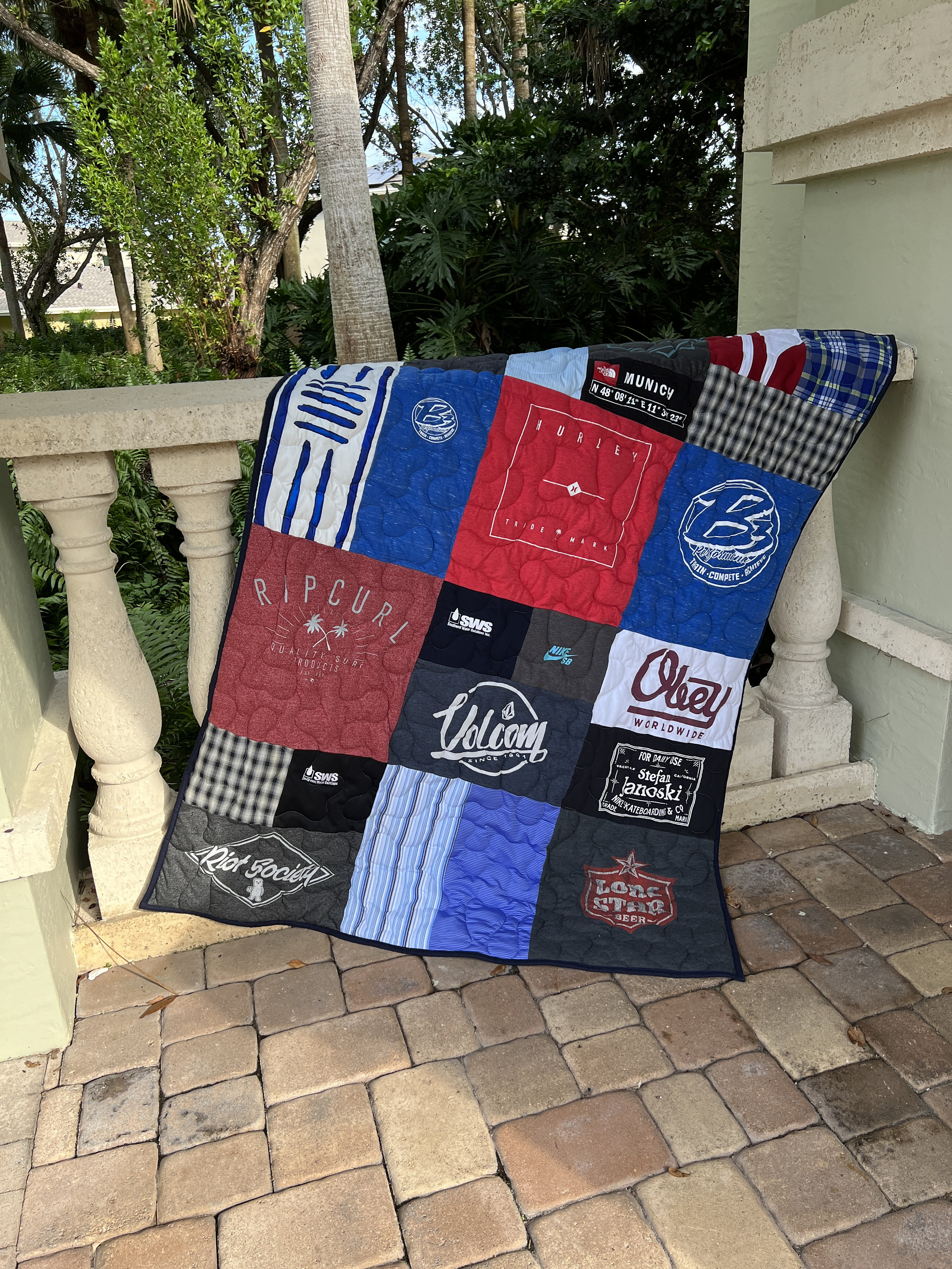 Concert Tshirt Quilt