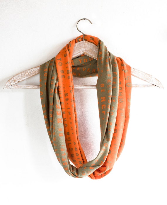 Items similar to Women's Scarf , Circle scarf ,Iinfinity scarf , Spring