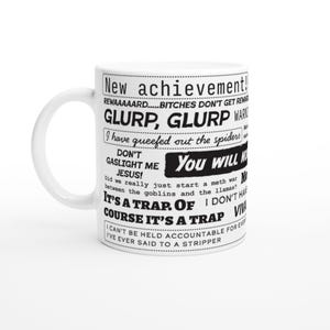 Dungeon Crawler Carl Quotes Mug - White 11oz Ceramic Mug