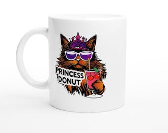 Princess Donut - Dungeon Crawler Carl Mug - White 11oz Ceramic Mug