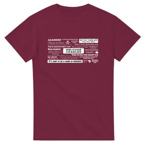 Dungeon Crawler Carl Quotes T-shirt -  Unisex T-shirt - White design