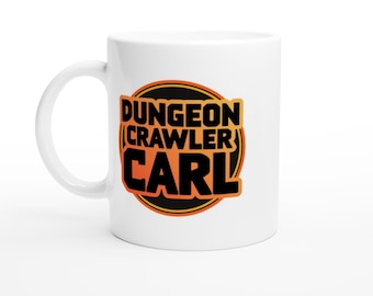 Dungeon Crawler Carl Logo Mug - White 11oz Ceramic Mug