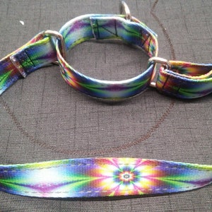 LG Martingale Hundehalsband, Hundebekleidung, Haustiergeschirr, Katzenhalsbänder, Tierzubehör, Tierbekleidung, Leinen, Psychedelisches Halsband, Einzigartiges Haustier