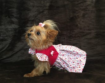 Gigi Playdate ペットドレス、犬用ドレス、XXS～XXL ペット服、ウォーキングハーネス