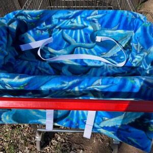 Shopping Cart Seat Cover, All the Whales in the Ocean image 6