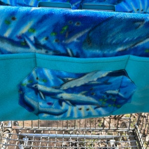 Shopping Cart Seat Cover, All the Whales in the Ocean image 5