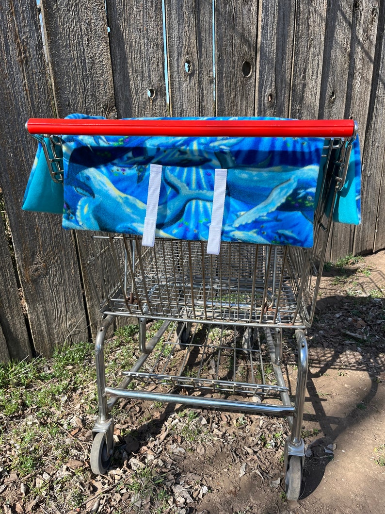 Shopping Cart Seat Cover, All the Whales in the Ocean image 2