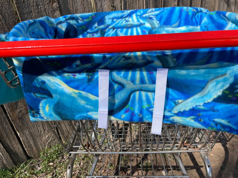 Shopping Cart Seat Cover, All the Whales in the Ocean image 1