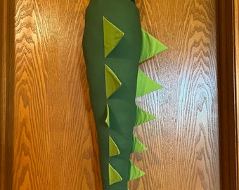 Large Double Spike Alligator Tail