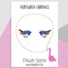Anne Booth reviewed Superb Fairywren Earrings | Bird Stud | Handpainted | Jewellery | Jewelry | Hypoallergenic