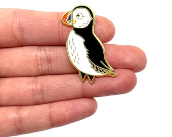 Puffin Enamel Pin | Badge | Brooch | Hard Enamel | Jewellery | Jewelry