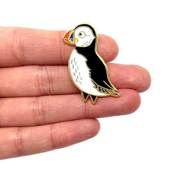 Puffin Enamel Pin | Badge | Brooch | Hard Enamel | Jewellery | Jewelry