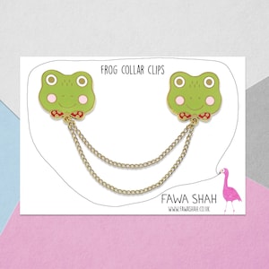 Frog Collar Chain | Hard Enamel Pin | Jewellery | Jewelry | Collar Chain | Fashion