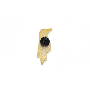 Raven Pin Crow Pin Badge Brooch Hard Enamel Jewellery Jewelry image 5