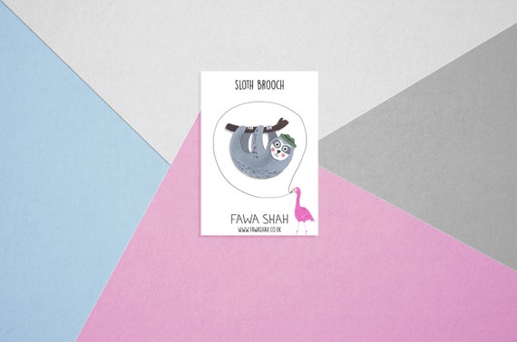 Sloth Brooch |