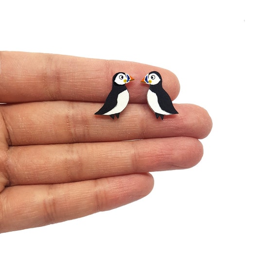 Puffin Earrings |