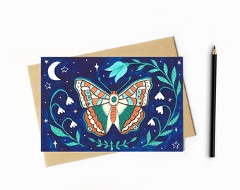 Butterfly Card | Birthday Card | Blank Card | Insect | Thank you Card | Friend Card | SAME DAY DISPATCH