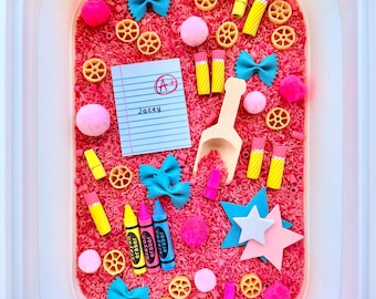 School Sensory Bin Kit, Educational Montessori Toy