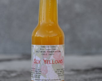 Six Yellows Salt Brine Fermentation Chile Sauce