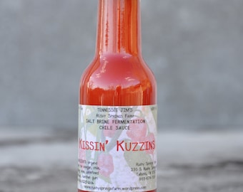 Kissin' Kuzzins Salt Brine Fermentation Chile Sauce