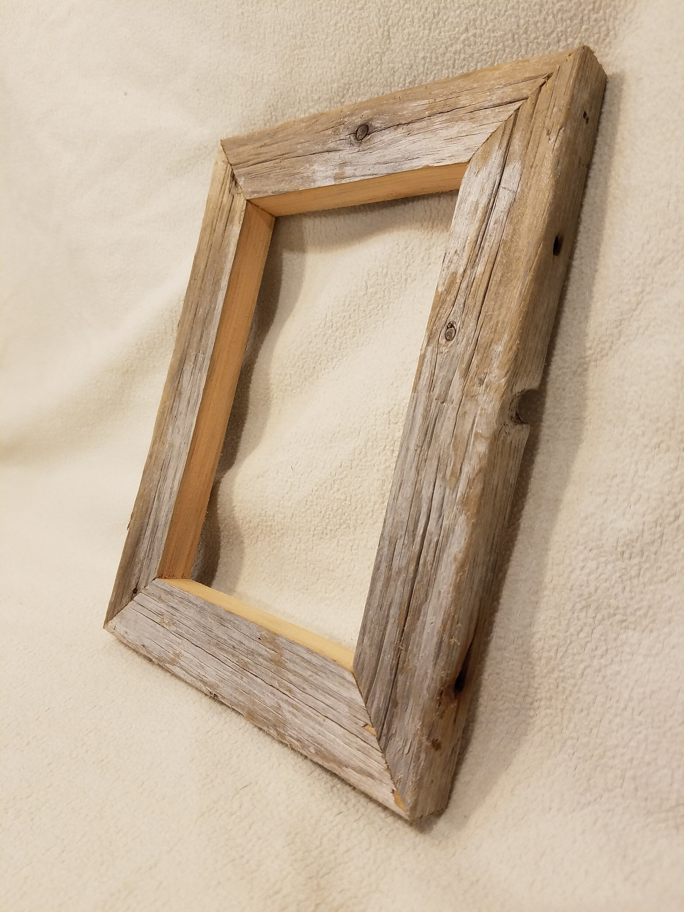 Driftwood Picture Frame Natural Driftwood Edge Rustic 4x6 Etsy