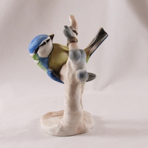 Goebel Blue Titmouse Figurine, Wall Art, Bird Figurine, Home Sweet Home, Shelf Décor Objects, Hummel Figurines, Knick Knack, West Germany
