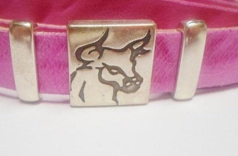 sliders for flat leather bracelets