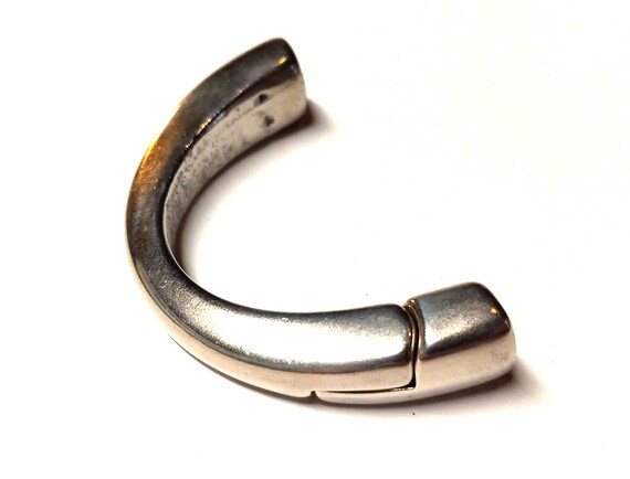 Revew 20pcs Leather Glue Jewelry Glue Magnetic Clasps for Jewelry Magnetic Jewelry