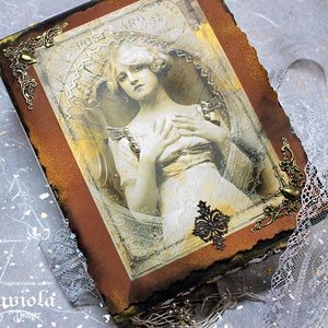 VINTAGE DREAM BOOK romantisches Tagebuch Geschenk für ihr Notizbuch Shabby Journal Jubiläumsgeschenk für Schwester Mutter Buch Mädchen Tagebuch verzaubert