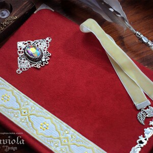 LUXURY BOOK set cover ROYAL queen princess bookmark red journal secret diary precious christmas gift idea present for mother sister friends