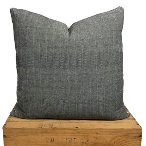 Hmong Pillow Cover, Gray