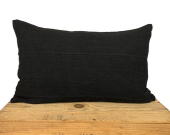 Black Mud Cloth Pillows