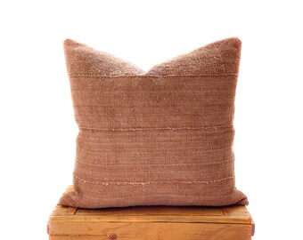 Rust Mud Cloth Pillows