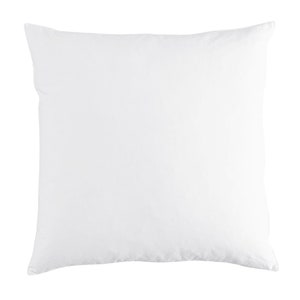 Pillow Insert 100% Cotton and Duck Feathers