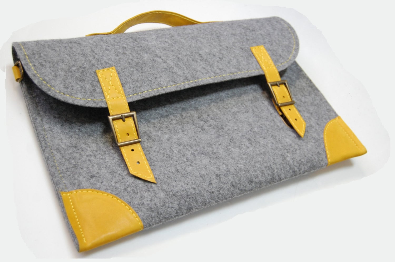Felt Laptop bag 15 inch with pocket sleeve Macbook Pro 15 Etsy