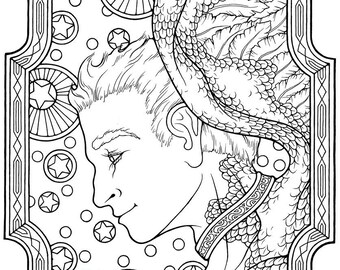 Angel Coloring Pages - Angelic Art - Angel Coloring - Christian Coloring Page