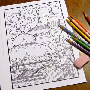 Fantasy Coloring Pages - Digital Download - Coloring Page - Colouring Pages